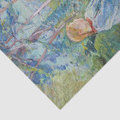 Berthe Morisot - Jonge meisjes aan het raam Tissuepapier (Detail)