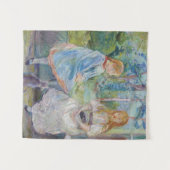 Berthe Morisot - Jonge meisjes aan het raam Wandkleed (Voorkant (horizontaal))