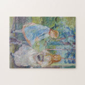 Berthe Morisot - Jonge meisjes bij het raam Legpuzzel (Horizontaal)