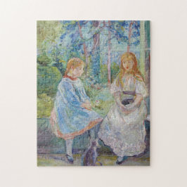 Berthe Morisot - Jonge meisjes bij het raam Legpuzzel