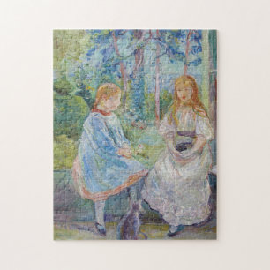 Berthe Morisot - Jonge meisjes bij het raam Legpuzzel
