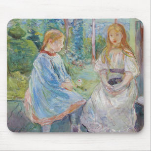 Berthe Morisot - Jonge meisjes bij het raam Muismat