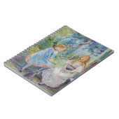 Berthe Morisot - Jonge meisjes bij het raam Notitieboek (Linkerzijde)