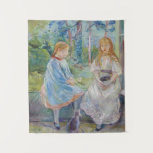 Berthe Morisot - Jonge meisjes bij het raam Wandkleed