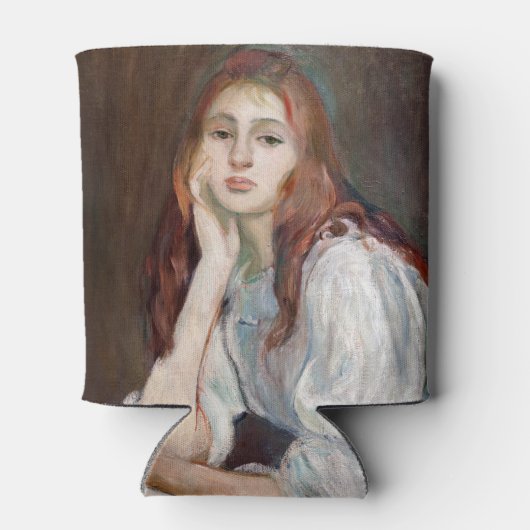 Berthe Morisot - Julie Daydreaming Blikjeskoeler (Achterkant)