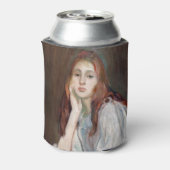 Berthe Morisot - Julie Daydreaming Blikjeskoeler (Blikje Achterkant)