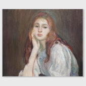 Berthe Morisot - Julie Daydreaming Cadeaupapier (Vlak)