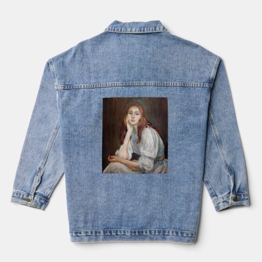 Berthe Morisot - Julie Daydreaming Denim Jacket (Achterkant)