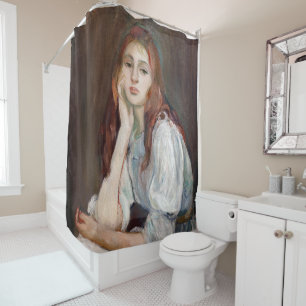 Berthe Morisot - Julie Daydreaming Douchegordijn