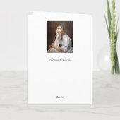 Berthe Morisot - Julie Daydreaming Kaart (Achterkant)