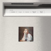 Berthe Morisot - Julie Daydreaming Magneet (Insitu (Vaatwasser))