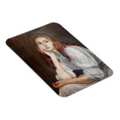 Berthe Morisot - Julie Daydreaming Magneet (Rechterzijde)