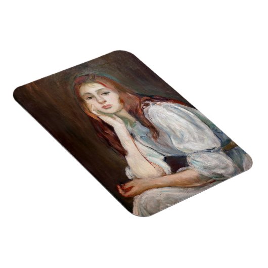 Berthe Morisot - Julie Daydreaming Magneet (Rechterzijde)