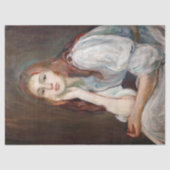 Berthe Morisot - Julie Daydreaming Tissuepapier (Voorkant)