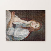 Berthe Morisot - Julie dromend Legpuzzel (Horizontaal)