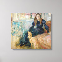 Berthe Morisot - Julie en haar Greyhound Laerte