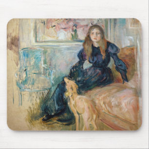 Berthe Morisot - Julie en haar Greyhound Laerte Muismat