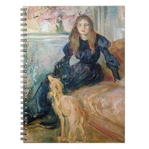 Berthe Morisot - Julie en haar Greyhound Laerte Notitieboek