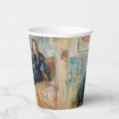 Berthe Morisot - Julie en haar Greyhound Laerte Papieren Bekers (Rechts)