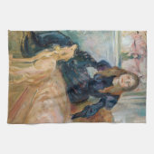 Berthe Morisot - Julie en haar Greyhound Laerte Theedoek (Horizontaal)