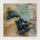 Berthe Morisot - Julie en haar windhond Laerte Legpuzzel (Horizontaal)