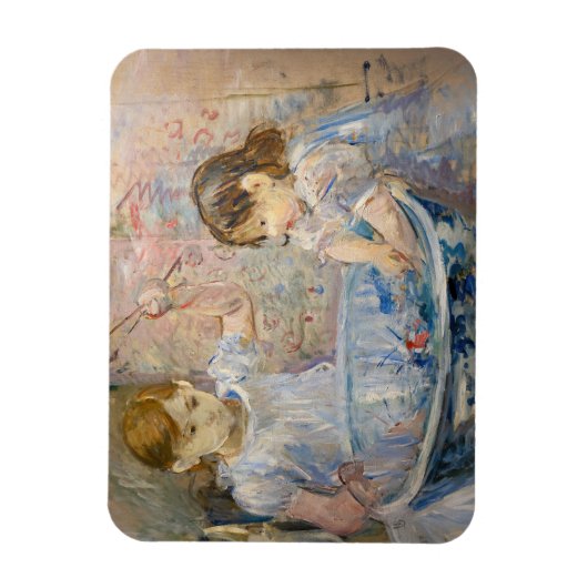 Berthe Morisot - Kinderen in het bassin Magneet (Verticaal)