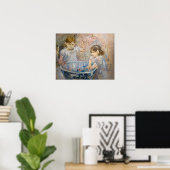 Berthe Morisot - Kinderen in het bassin Poster (Thuiskantoor)