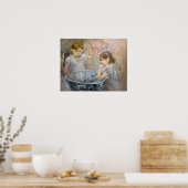 Berthe Morisot - Kinderen in het bassin Poster (Keuken)