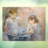 Berthe Morisot - Kinderen in het bassin Raamsticker (Vel 3)