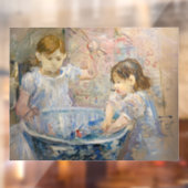Berthe Morisot - Kinderen in het bassin Raamsticker (Vel 2)