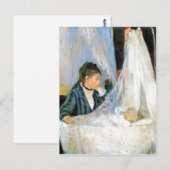 Berthe Morisot Le berceau The Cradle 1872 Techniqu Briefkaart (Voorkant / Achterkant)