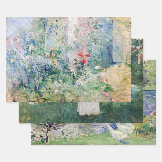 Berthe Morisot - Meesterwerken Selectie Inpakpapier Vel (Set)
