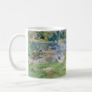 Berthe Morisot - Meisje in een boot met ganzen Koffiemok