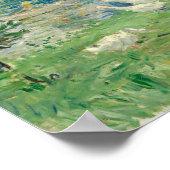 Berthe Morisot - meisje in een boot met ganzen Poster (Hoek)