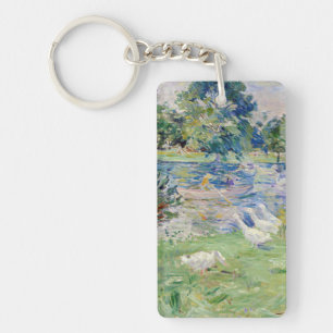 Berthe Morisot - Meisje in een boot met ganzen Sleutelhanger