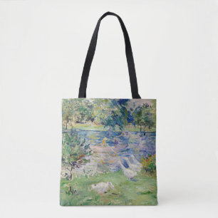 Berthe Morisot - Meisje in een boot met ganzen Tote Bag