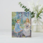Berthe Morisot - Meisjes bij het raam Briefkaart (Staand voorkant)