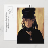 Berthe Morisot met een Bouquet van Violets Briefkaart (Voorkant / Achterkant)