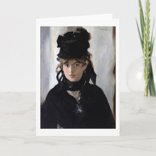 Berthe Morisot met een bruidsschat van Violets, Ma Kaart (Voorkant)