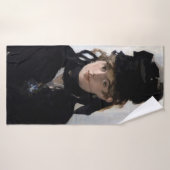 Berthe Morisot met een bruut van Violets, Manet Badhanddoek (Badhanddoek)
