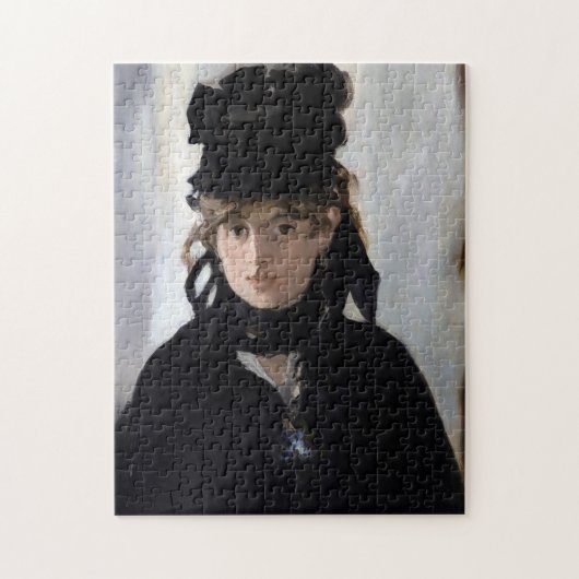 Berthe Morisot met een bruut van Violets, Manet Legpuzzel (Verticaal)