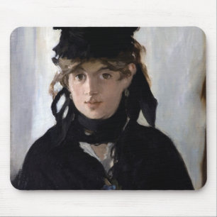 Berthe Morisot met een bruut van Violets, Manet Muismat