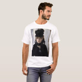 Berthe Morisot met een bruut van Violets, Manet T-shirt (Voorkant volledig)