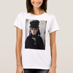 Berthe Morisot met een bruut van Violets, Manet T-shirt