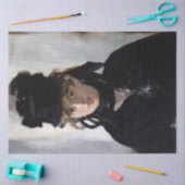 Berthe Morisot met een bruut van Violets, Manet Tissuepapier (Craft)