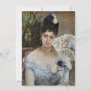 Berthe Morisot - Op de bal Bedankkaart