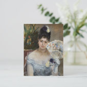Berthe Morisot - Op de bal Briefkaart (Staand voorkant)