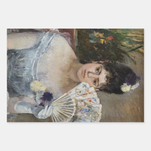 Berthe Morisot - Op de bal Inpakpapier Vel (Voorkant)