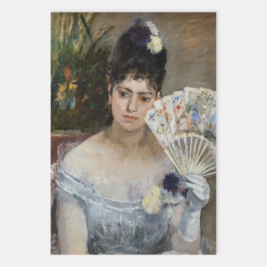 Berthe Morisot - Op de bal Inpakpapier Vel