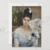 Berthe Morisot - Op de bal Kaart (Voorkant)